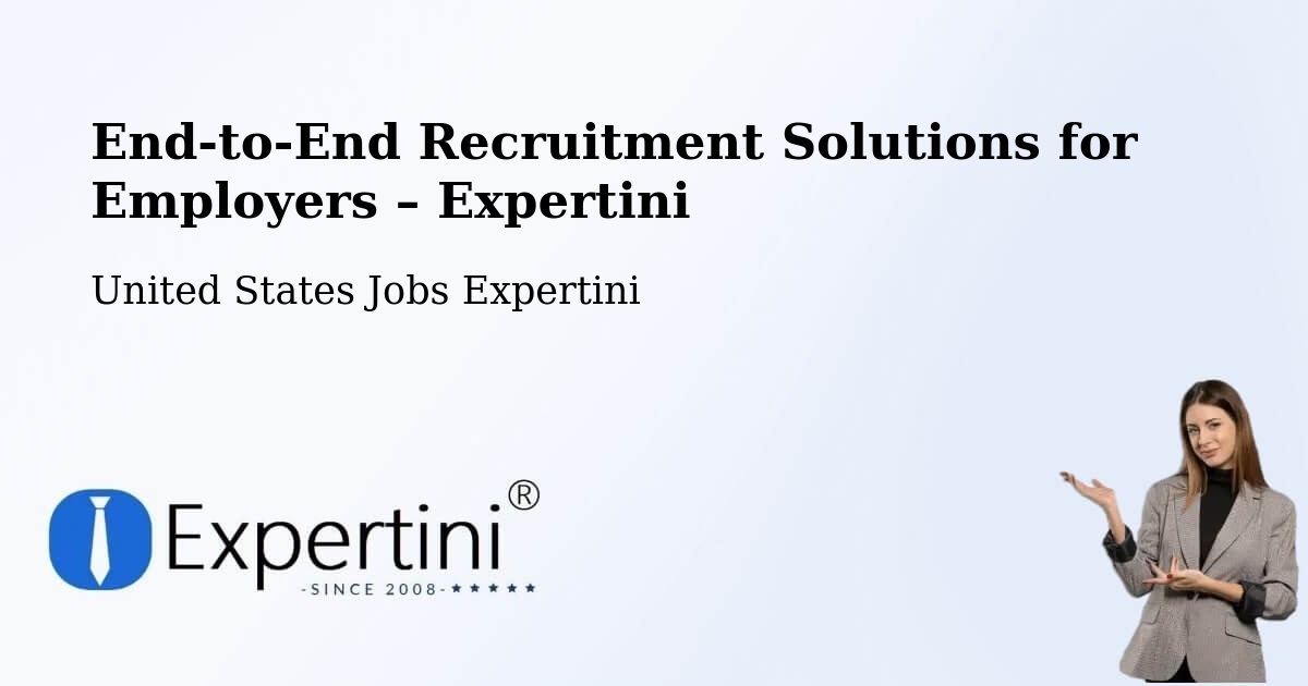 Recruitment Solutions for Employers – Des Plaines - Des Plaines, United States Jobs Expertini